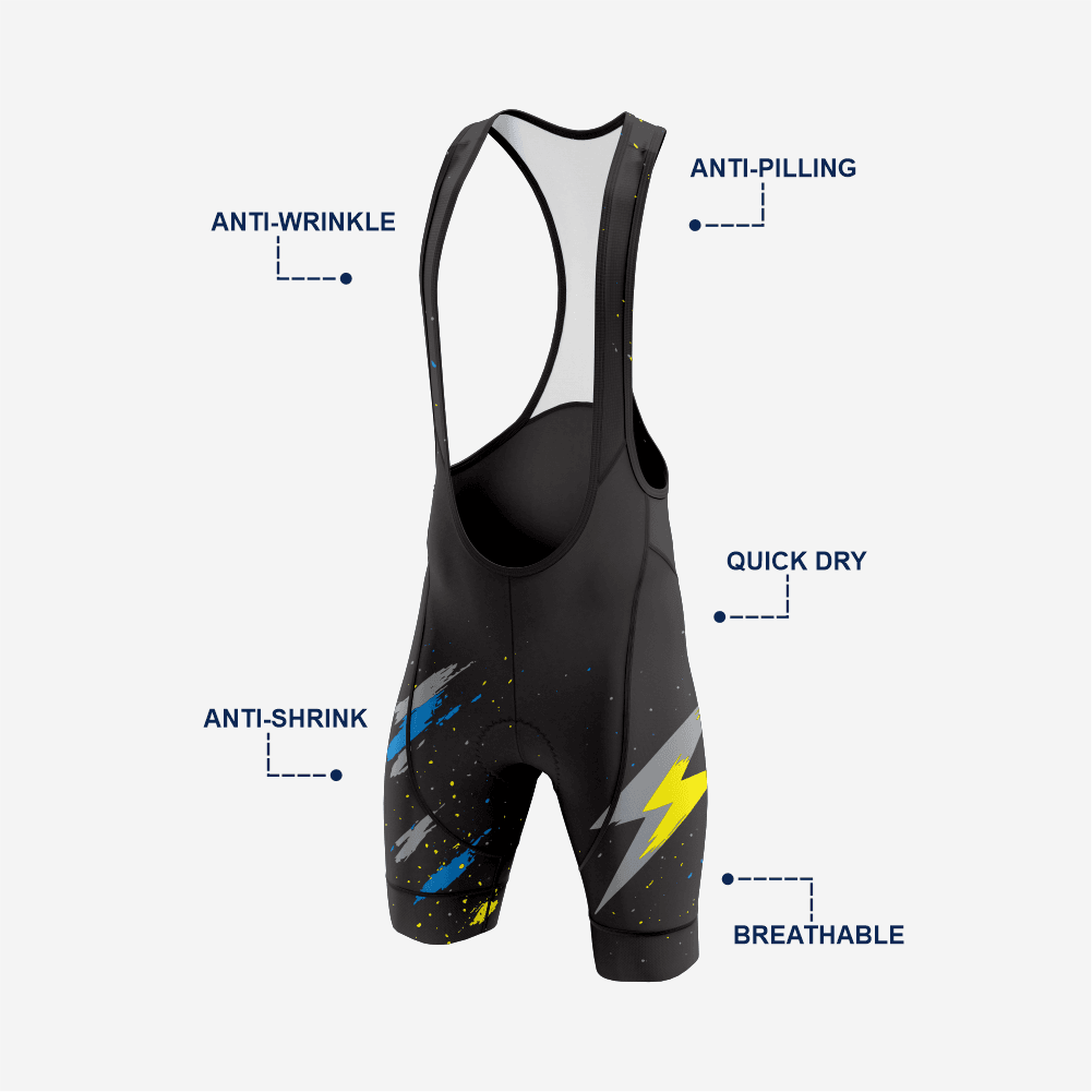 Men's Gray Cycling Jersey and Shorts Set Pro Fit - K2 Sportswear | Custom Sports Uniforms & Apparels - K2 Sportswear