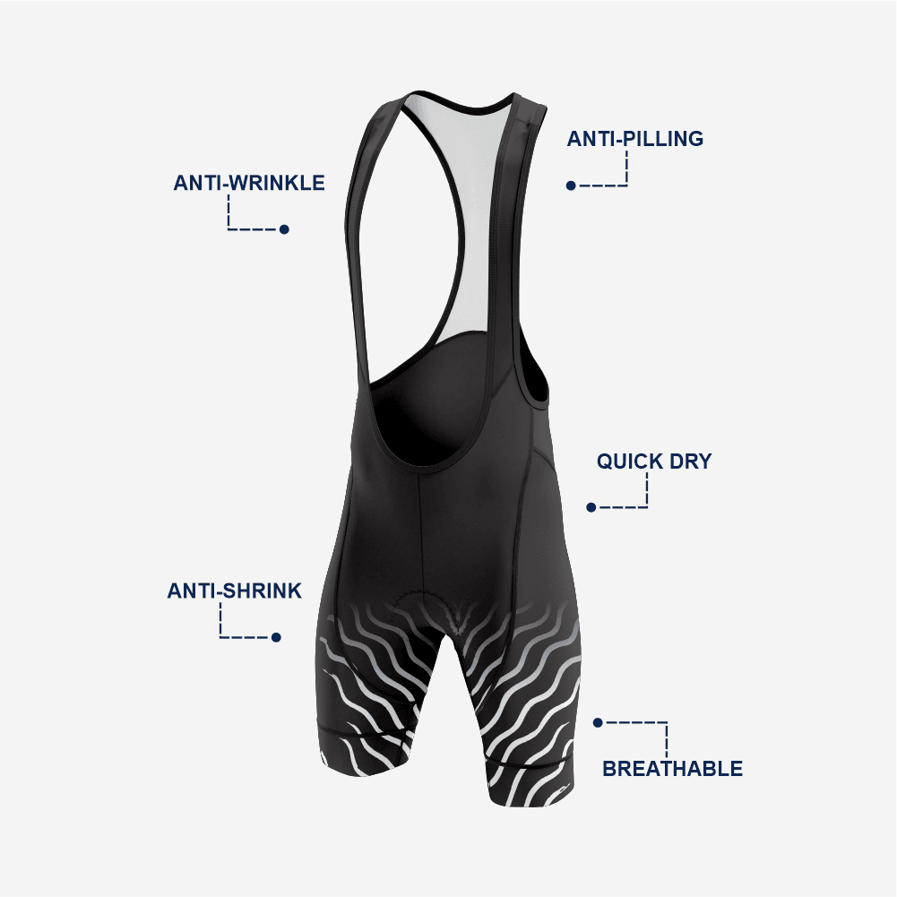 Road Bike Jersey & Bib Shorts – Gel‑Padded Bibs for Men - K2 Sportswear | Custom Sports Uniforms & Apparels - K2 Sportswear