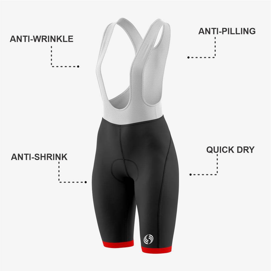 Personalized Women's Cycling Set – Red & Blue - K2 Sportswear | Custom Sports Uniforms & Apparels - K2 Sportswear