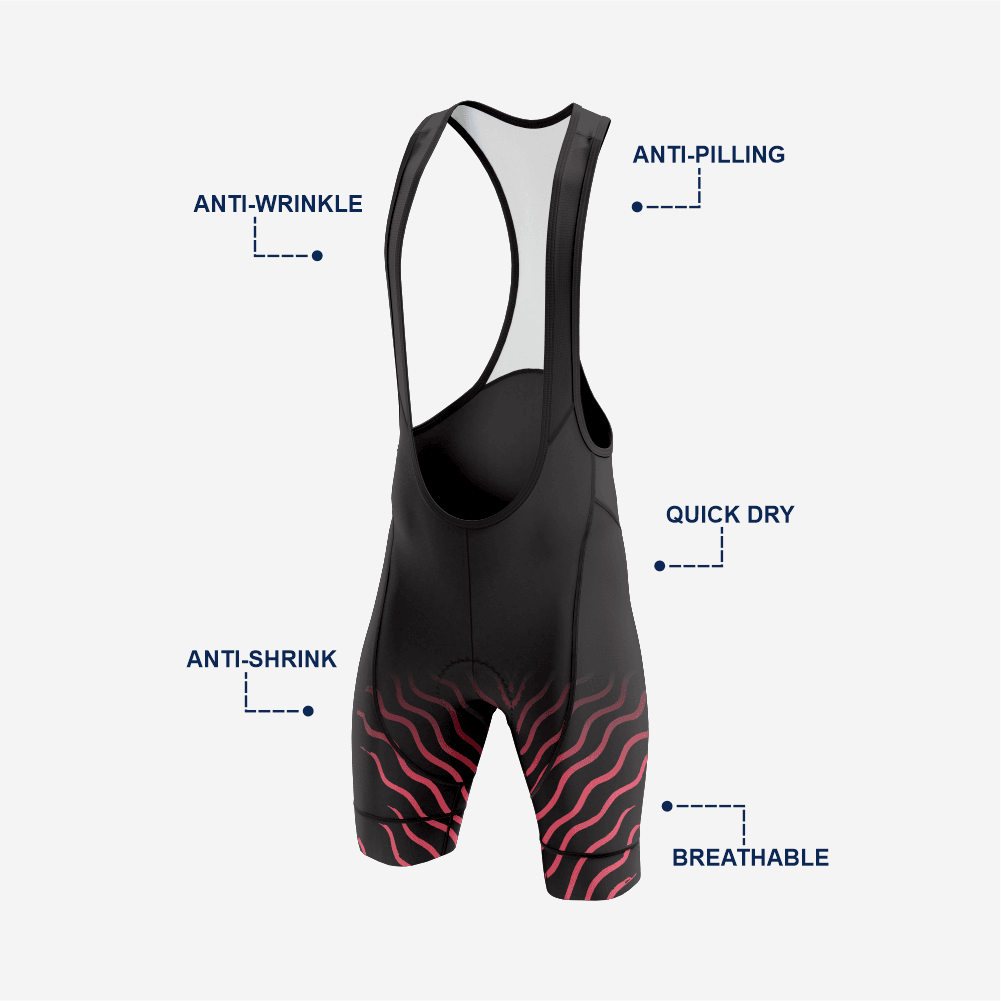 Men’s Cycling Bib Shorts for Comfort & Endurance - K2 Sportswear | Custom Sports Uniforms & Apparels - K2 Sportswear