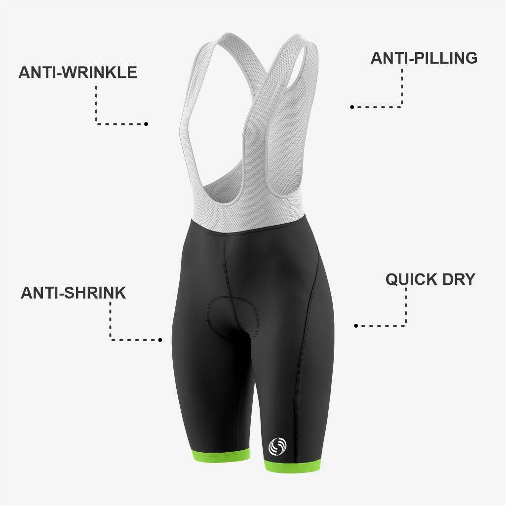 Premium Custom Cycling Kit for Women – Green and Black - K2 Sportswear | Custom Sports Uniforms & Apparels - K2 Sportswear