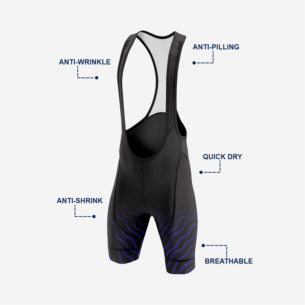 Road Bike Jersey & Bib Shorts – Gel‑Padded Bibs for Men - K2 Sportswear | Custom Sports Uniforms & Apparels - K2 Sportswear