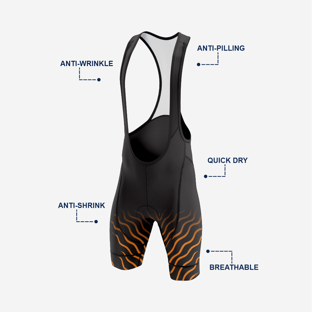 Road Bike Jersey & Bib Shorts – Gel‑Padded Bibs for Men - K2 Sportswear | Custom Sports Uniforms & Apparels - K2 Sportswear