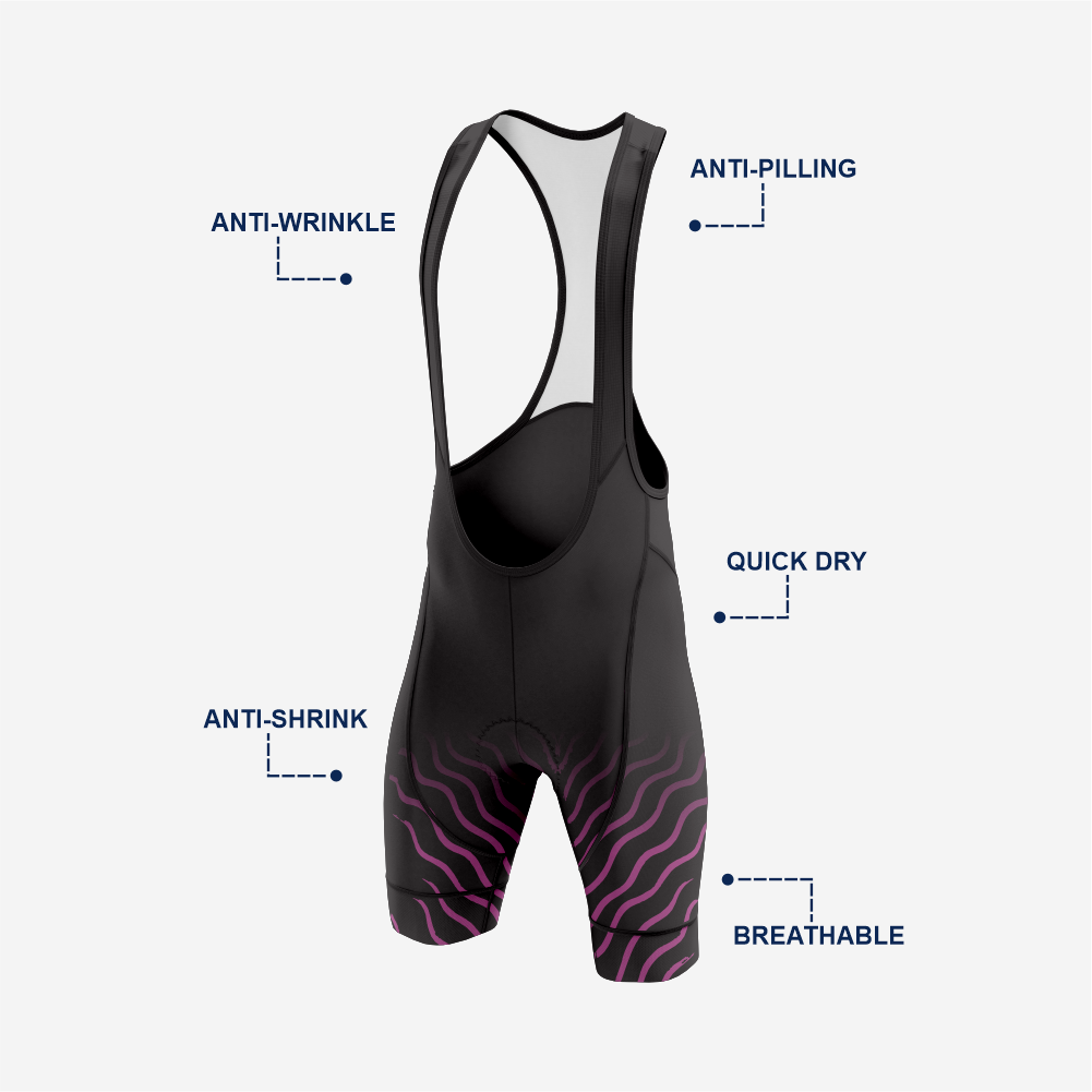 Men’s Bicycle Bib Shorts for Comfort & Endurance