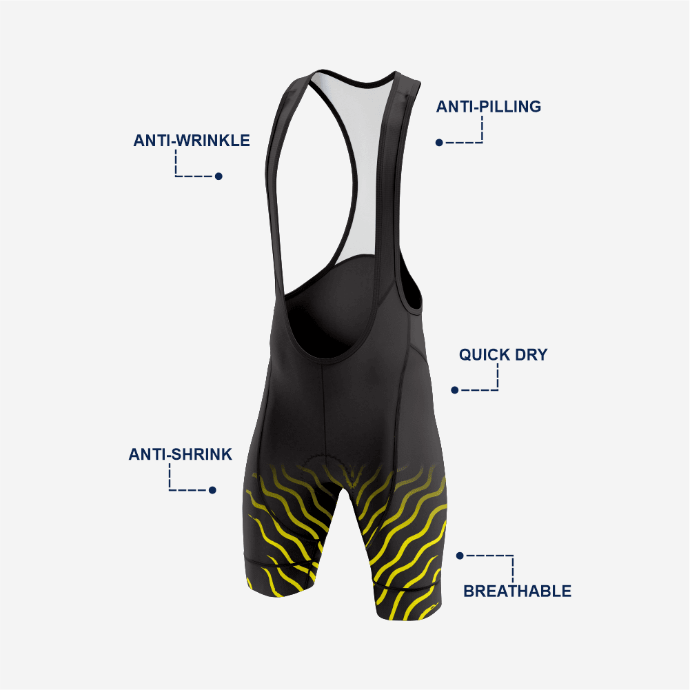 Road Bike Jersey & Bib Shorts – Gel‑Padded Bibs for Men - K2 Sportswear | Custom Sports Uniforms & Apparels - K2 Sportswear