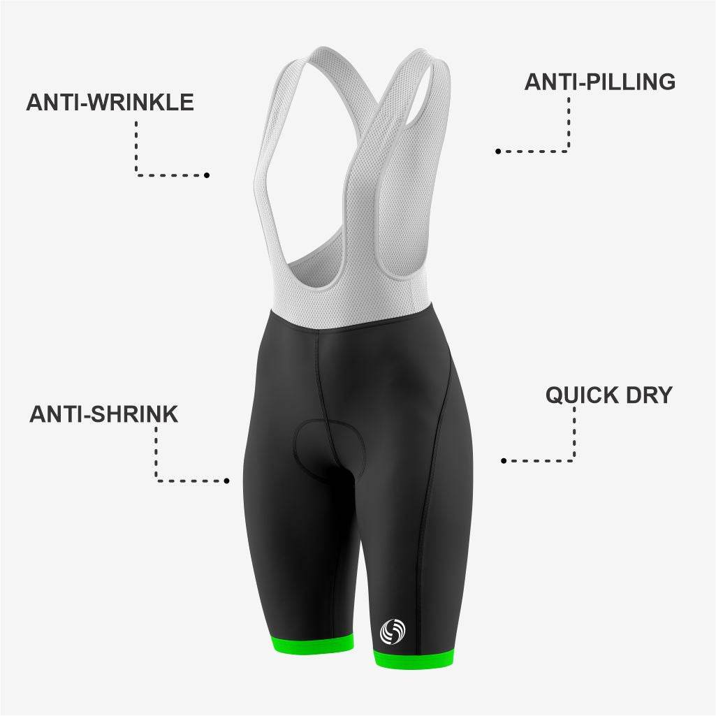 Personalized Women's Cycling Kit – Green/Grey/Black - K2 Sportswear | Custom Sports Uniforms & Apparels - K2 Sportswear