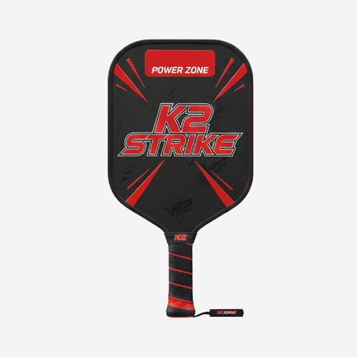 Custom Pickleball Paddle - Graphite Pickleball Racket in Black - K2 Strike Paddle