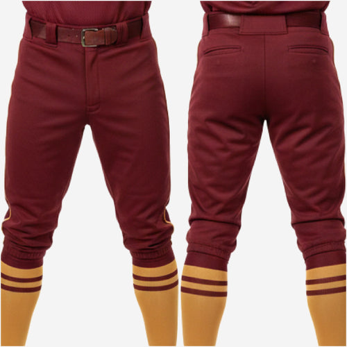 Personalized Baseball Knicker Pants - Custom Baseball Uniform Pants