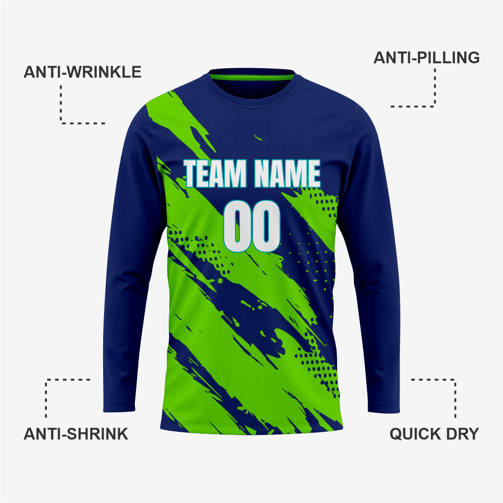 Classic Soccer Goal-Keeper Jersey in Teal Green and Blue - K2 Sportswear | Custom Sports Uniforms & Apparels - K2 Sportswear