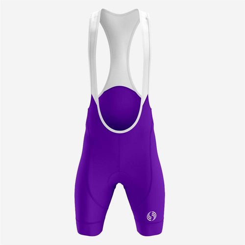 Premium Indigo Purple Cycling Bib Shorts for Men - K2 Sportswear | Custom Sports Uniforms & Apparels - K2 Sportswear