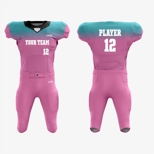Custom Pink American Football Jersey/Kit – Men & Women - K2 Sportswear | Custom Sports Uniforms & Apparels - K2 Sportswear