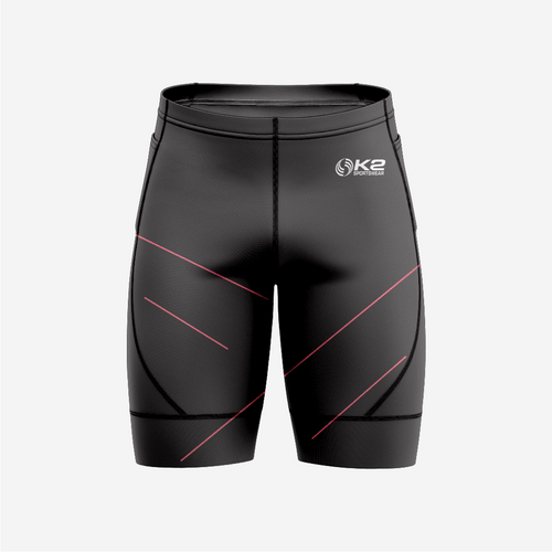 Padded Men's Cycling Shorts Black Road Riding - K2 Sportswear | Custom Sports Uniforms & Apparels - K2 Sportswear