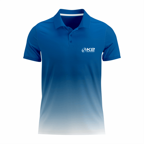 Basketball Polo Shirt in Greenish Blue RSBPS-009 - K2 Sportswear | Custom Sports Uniforms & Apparels - K2 Sportswear