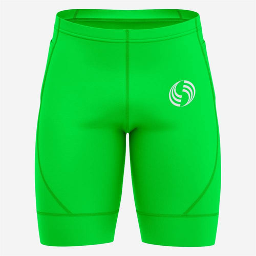 Lime Green Custom Cycling Shorts for Men - Pro Fit - K2 Sportswear | Custom Sports Uniforms & Apparels - K2 Sportswear