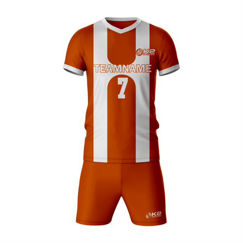 Custom Flag Football Uniform Set in Rust