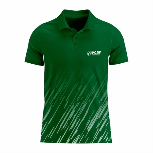 Basketball Polo Shirt in Dark Green RSBPS-0010 - K2 Sportswear | Custom Sports Uniforms & Apparels - K2 Sportswear