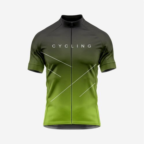 Premium Men's Cycling Short Sleeve Jersey in Olive - K2 Sportswear | Custom Sports Uniforms & Apparels - K2 Sportswear