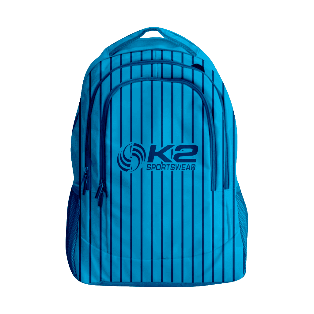 Baseball Backpack in Blue Green - K2 Sportswear | Custom Sports Uniforms & Apparels - K2 Sportswear
