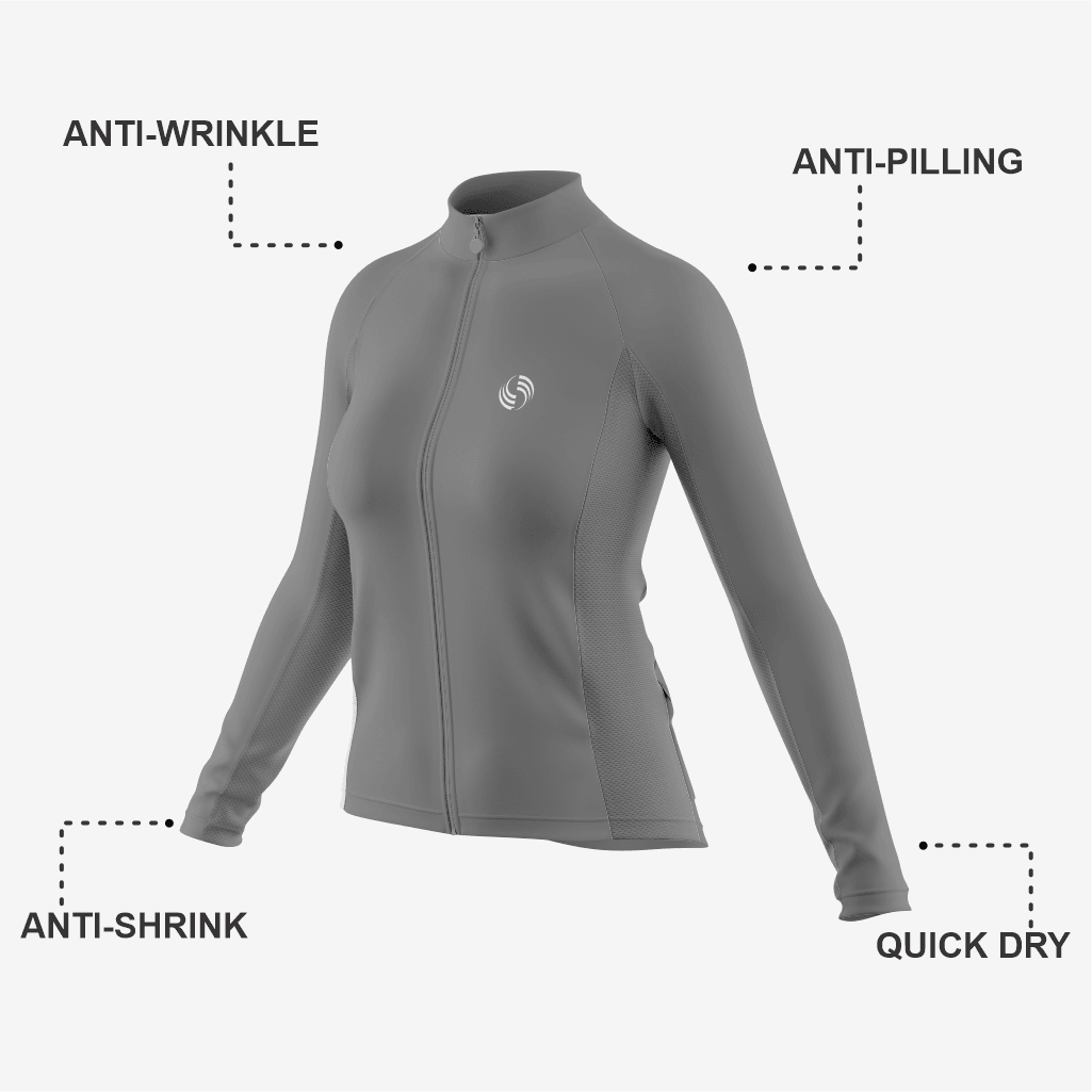 Pro-Level Women's Long Sleeve Cycling Jersey - K2 Sportswear | Custom Sports Uniforms & Apparels - K2 Sportswear