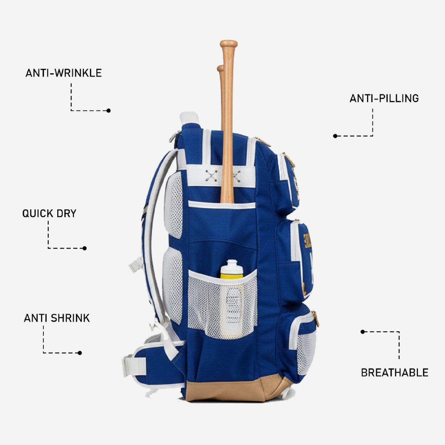 Personalized Baseball Bag - Custom Team Baseball Duffle Bag with Name