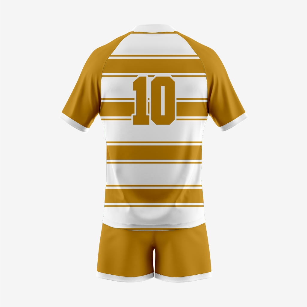 Custom Golden Rugby Gear for Your Team
