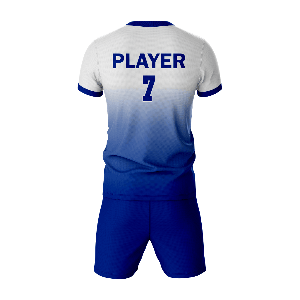 Custom Flag Football Uniform Set in Blue - K2 Sportswear | Custom Sports Uniforms & Apparels - K2 Sportswear