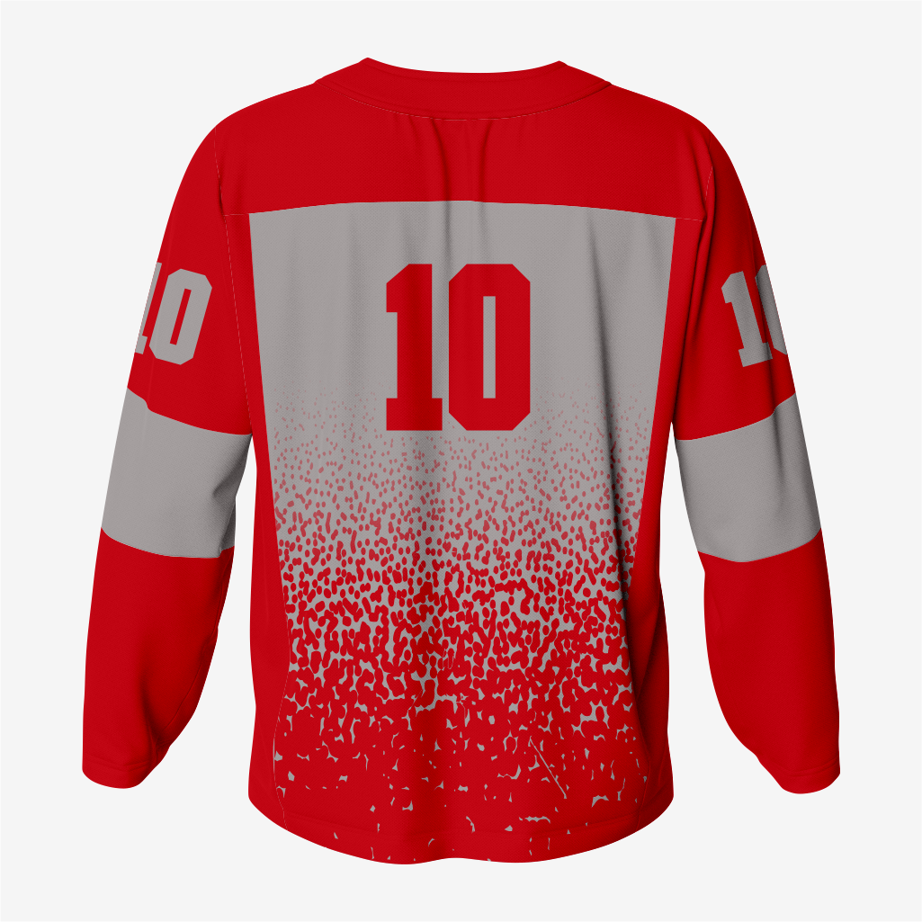 Dark Red Custom Ice Hockey Jersey – Team Wear