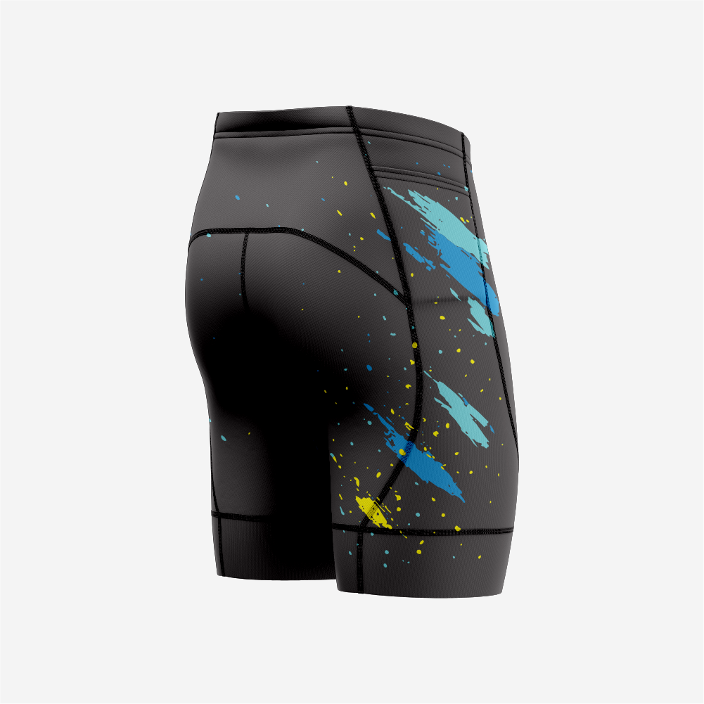 Padded Cycling Shorts Mens Black Road Ready