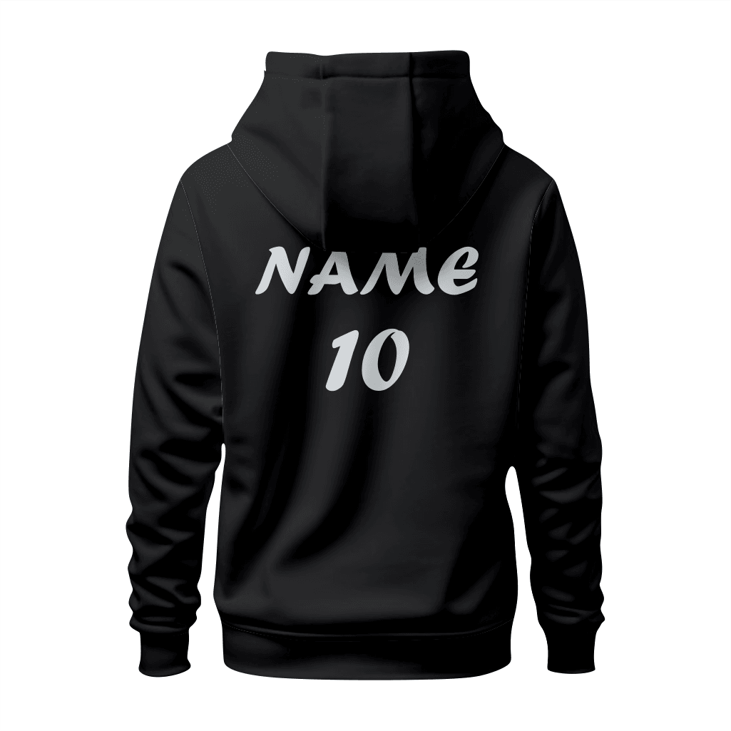 Black Baseball Hoodie - Ideal for Players - K2 Sportswear | Custom Sports Uniforms & Apparels - K2 Sportswear