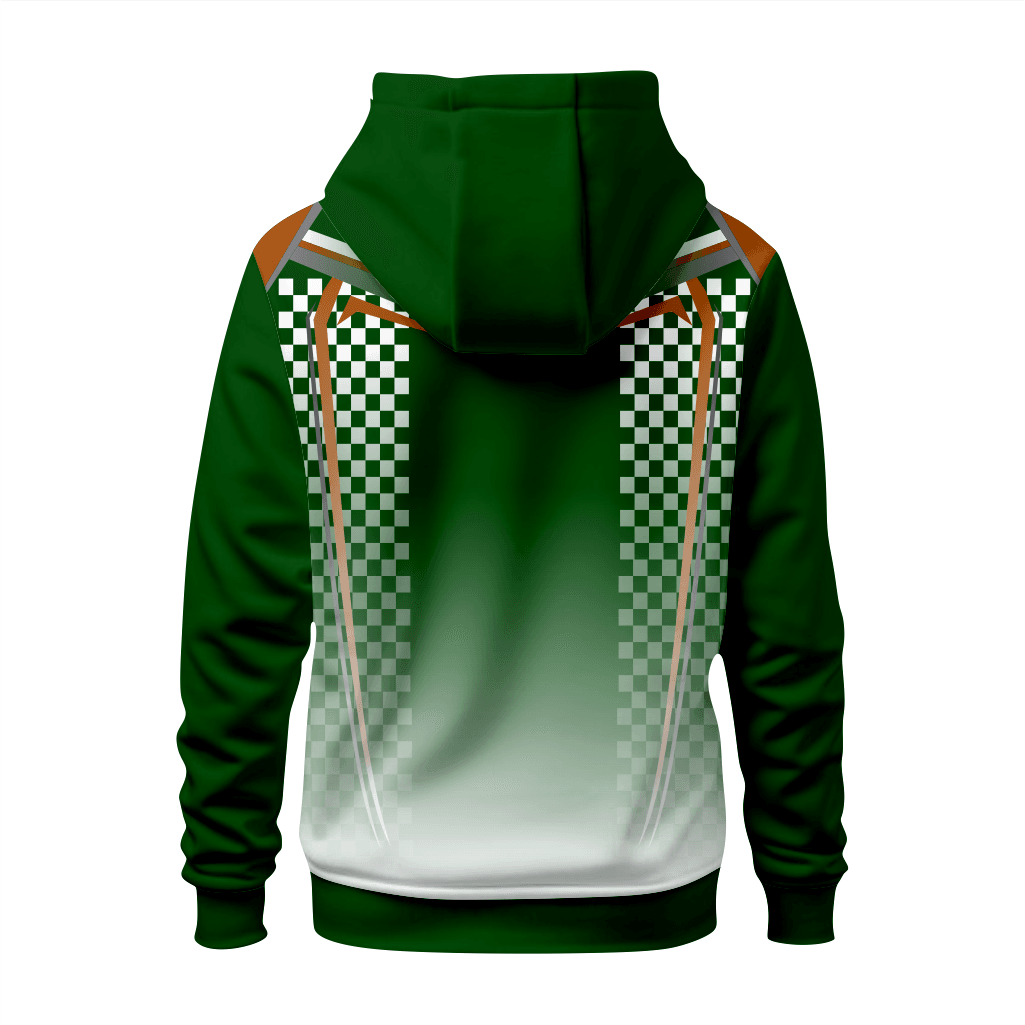 Basktetball Hoodie in Green RSBH-001 - K2 Sportswear | Custom Sports Uniforms & Apparels - K2 Sportswear