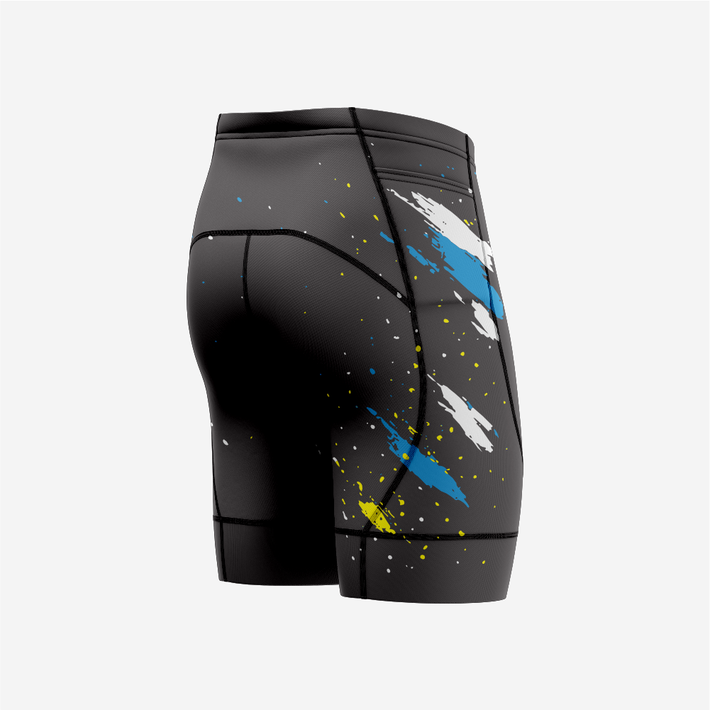 Men’s Cycling Black Shorts Lightweight Padded Bicycle Gear