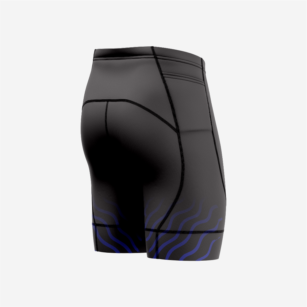 Black Padded Cycling Shorts Mens Pro Fit Road Bike Clothing