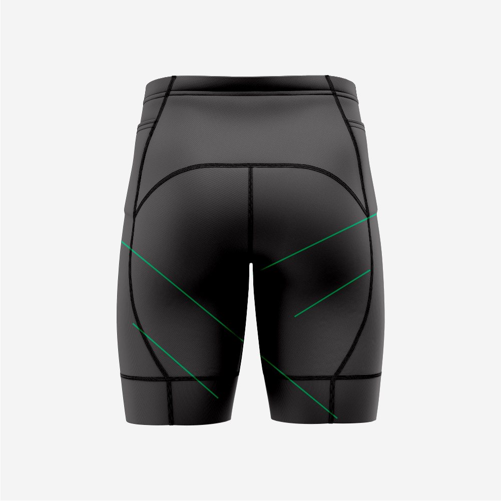 Men’s Black Cycling Shorts Lightweight Padded Bicycle Riding Gear