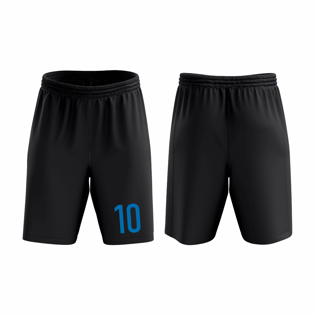 Basketball Uniform in Black and Blue RSCBU-006 - K2 Sportswear | Custom Sports Uniforms & Apparels - K2 Sportswear
