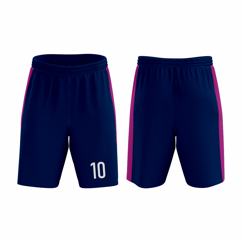 Basketball Uniform in Blue and Pink RSCBU-008