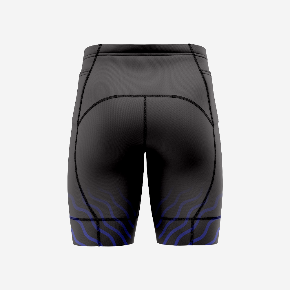 Black Padded Cycling Shorts Mens Pro Fit Road Bike Clothing