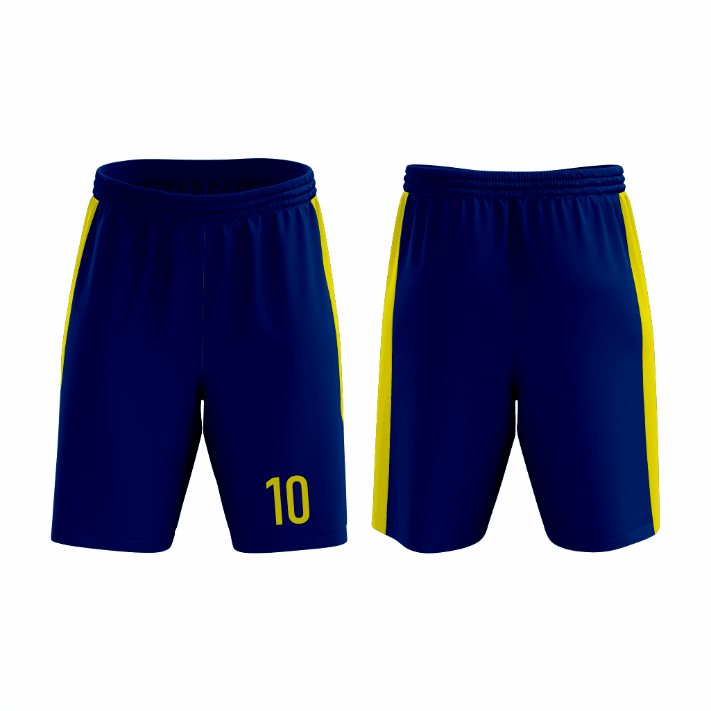 Basketball Uniform in Blue and Yellow RSCBU-004 - K2 Sportswear | Custom Sports Uniforms & Apparels - K2 Sportswear