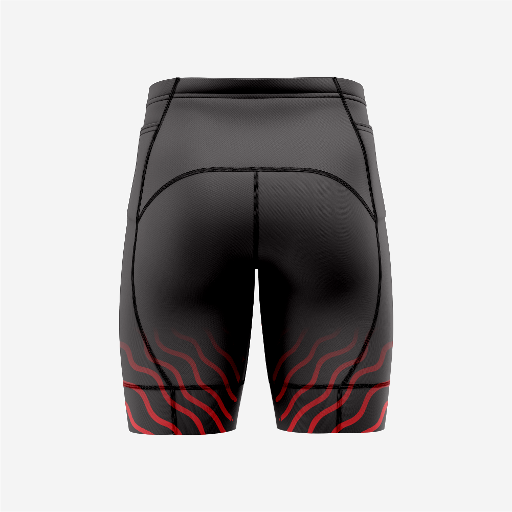 Moisture Wicking Bicycle Shorts for Men Black Road Cycling Gear
