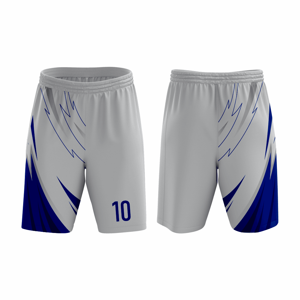 Basketball Uniform in White and Blue RSCBU-003 - K2 Sportswear | Custom Sports Uniforms & Apparels - K2 Sportswear