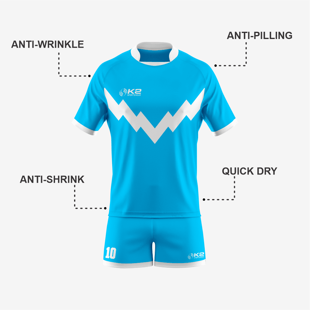 Custom Dark Turquoise Rugby Gear for Your Team - K2 Sportswear | Custom Sports Uniforms & Apparels - K2 Sportswear