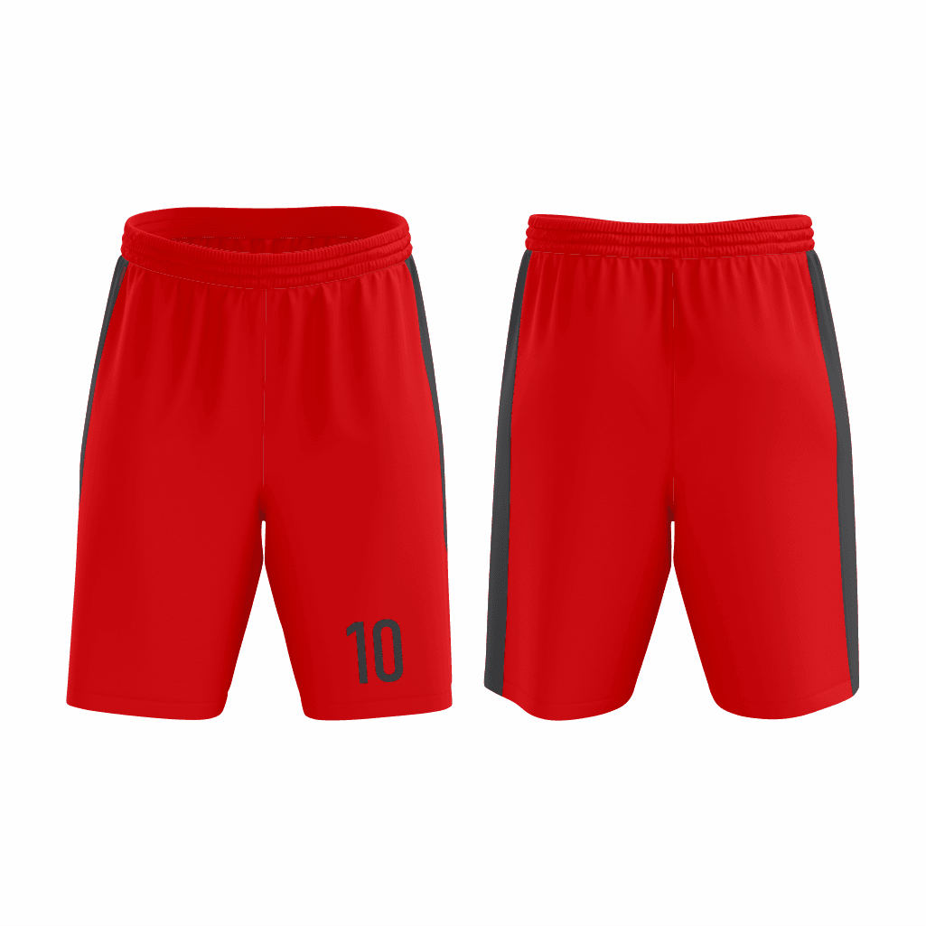 Basketball Uniform in Red and Black RSCBU-0010 - K2 Sportswear | Custom Sports Uniforms & Apparels - K2 Sportswear