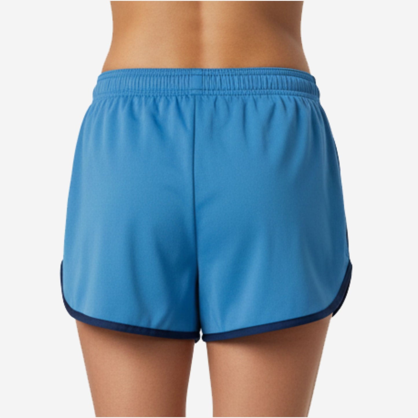 Custom Cheerleading Steel Blue Shorts - Athletic Practice Shorts