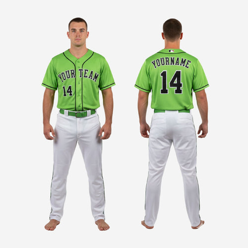 Personalized Baseball Uniform Set - Custom Jersey & Pants Sublimation Print