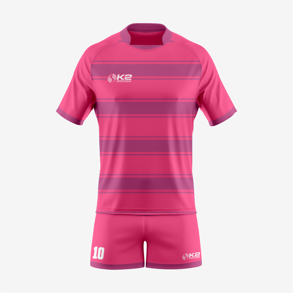 Custom Deep Pink Rugby Gear for Your Team