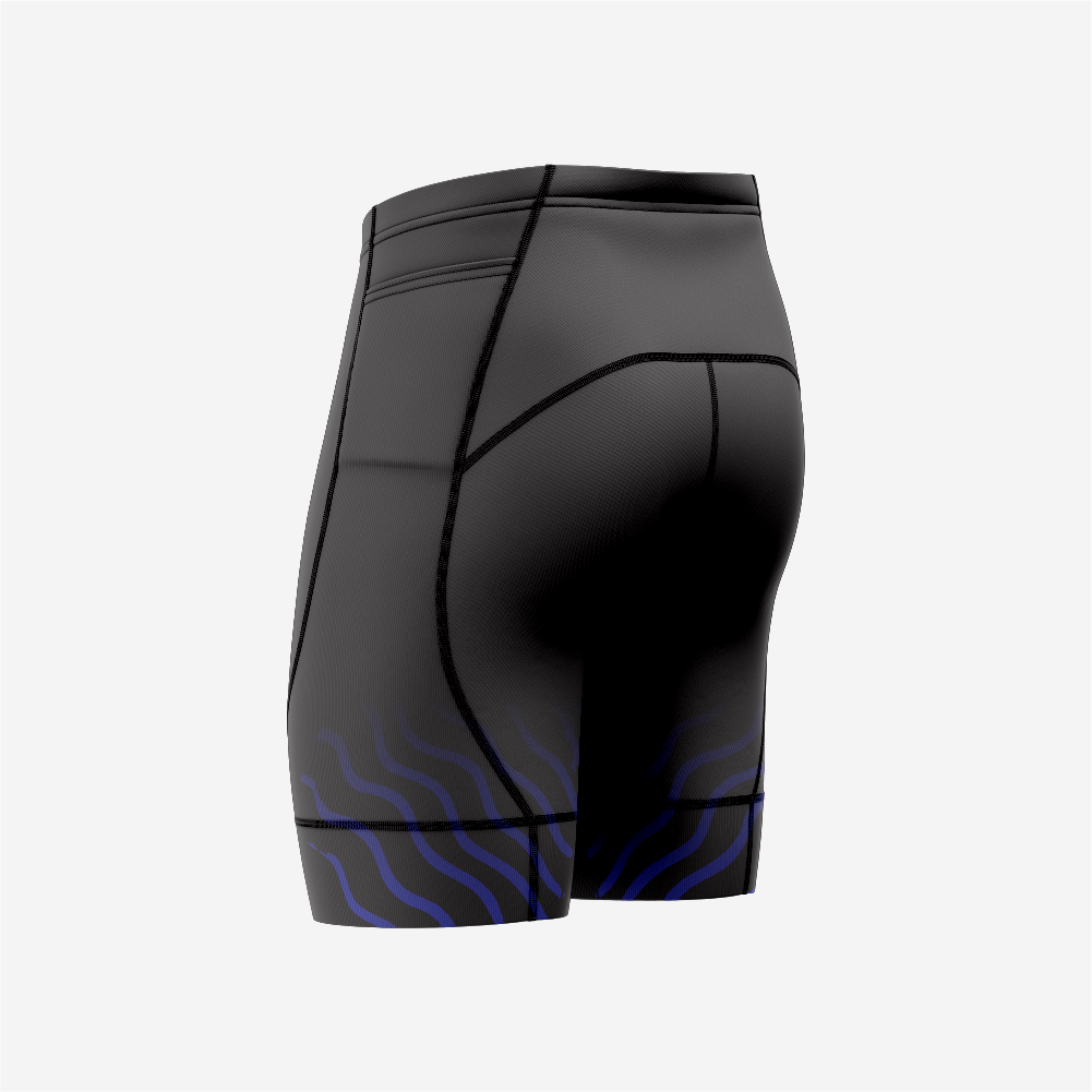 Black Padded Cycling Shorts Mens Pro Fit Road Bike Clothing