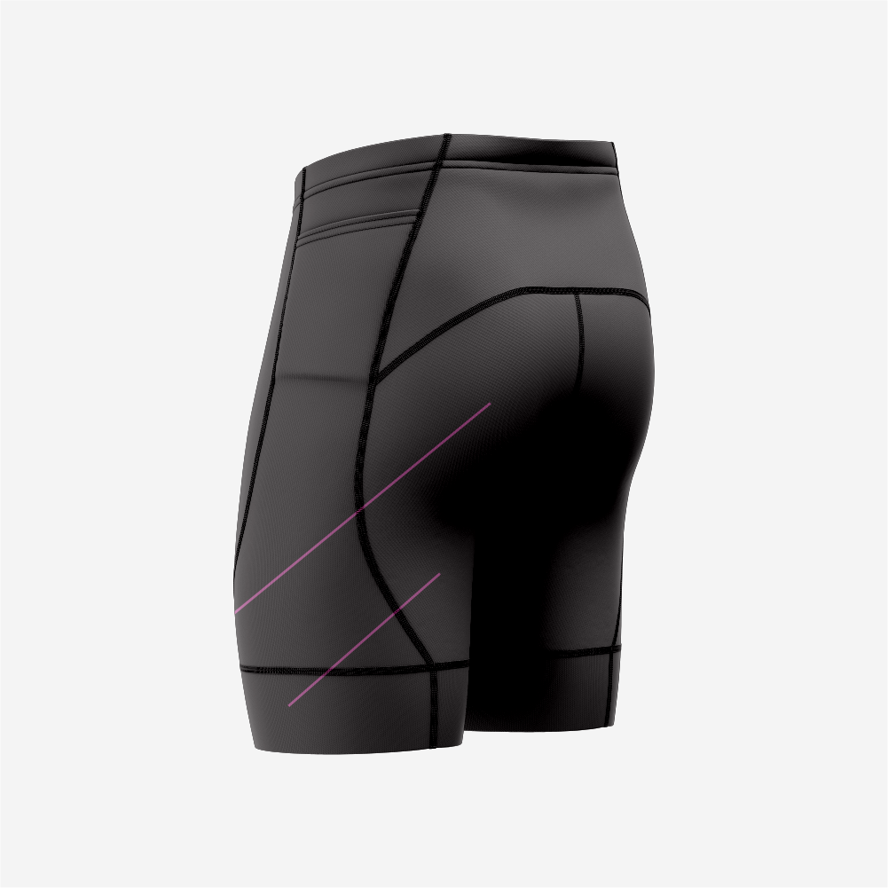Padded Men's Cycling Shorts Black Riding