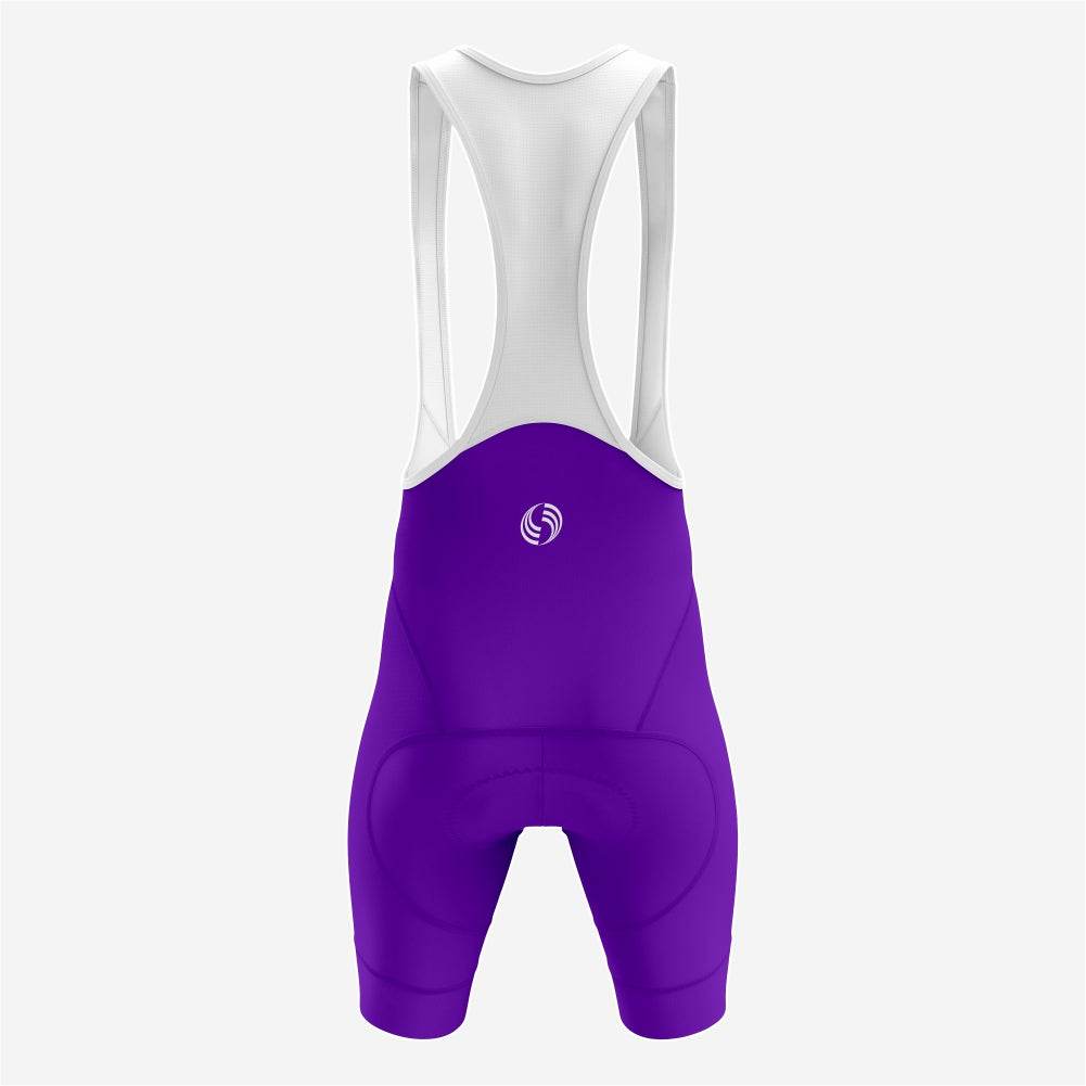 Premium Indigo Purple Cycling Bib Shorts for Men - K2 Sportswear | Custom Sports Uniforms & Apparels - K2 Sportswear
