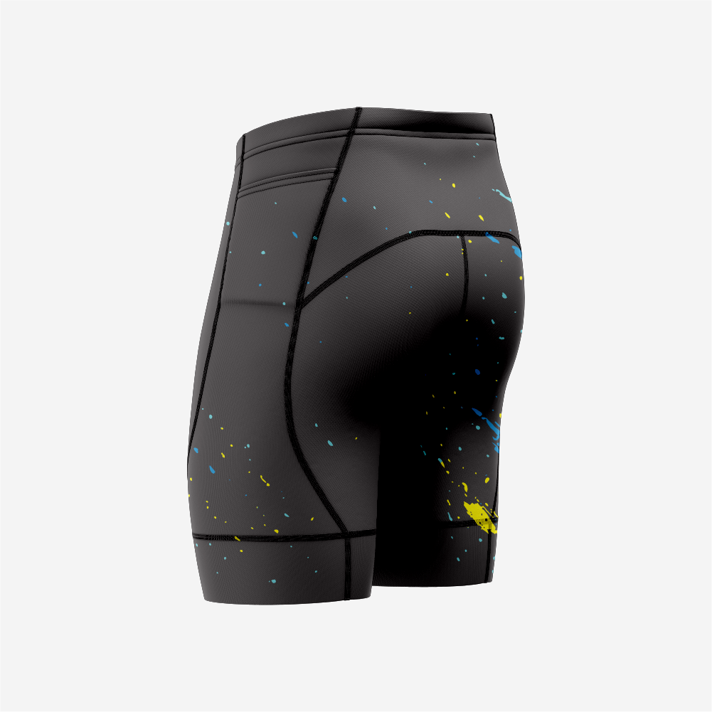 Padded Cycling Shorts Mens Black Road Ready