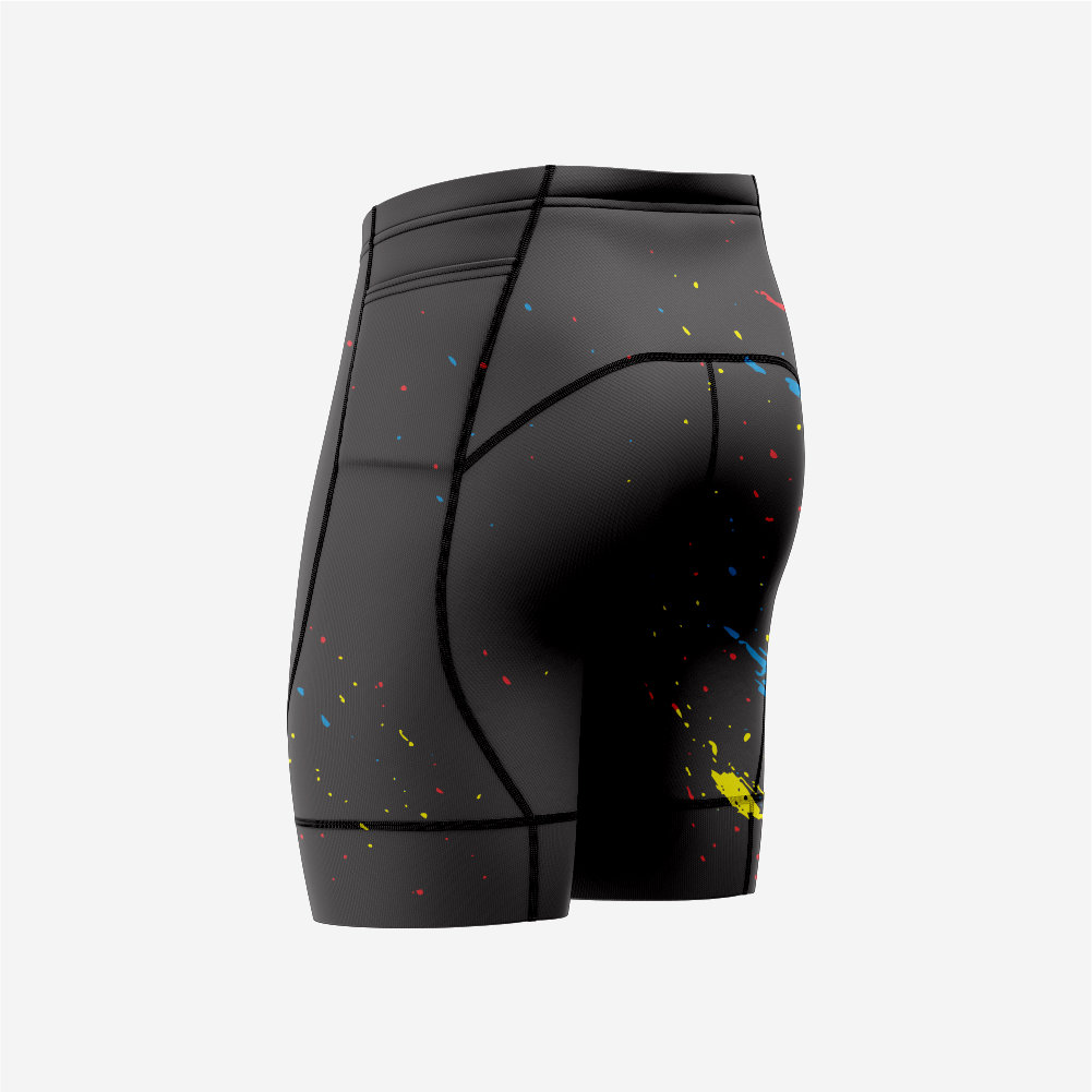 High Performance Cycling Shorts Men Black Padded Bike Clothing