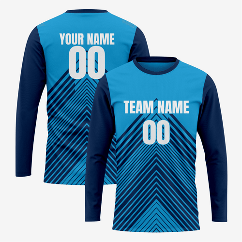 Personalized Goalkeeper Jersey for Soccer Players - Blue